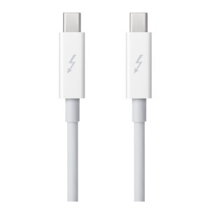 Apple Thunderbolt Male - Thunderbolt Male, 2m, alb