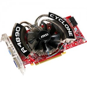 MSI Radeon HD4890 Cyclone OC 1GB GDDR5 256-bit