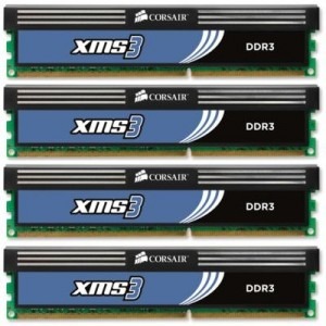 Corsair XMS3 8GB DDR3 1600MHz CL9 Dual Channel Kit Rev. A