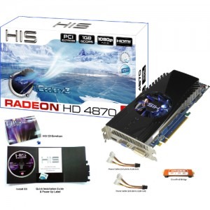 HIS Radeon HD4870 iCooler x3 1GB GDDR5 256-bit HDMI