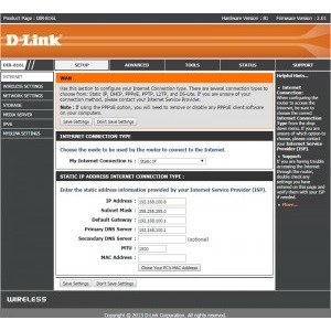 D-Link DIR-816L AC750 Dual Band Cloud Router