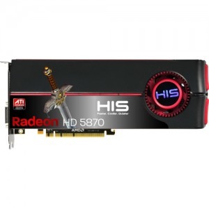 HIS Radeon HD5870 1GB GDDR5 256-bit