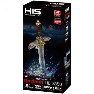 HIS Radeon HD5850 1GB GDDR5 256-bit