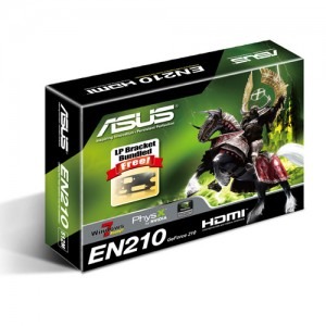 ASUS GeForce 210 512MB DDR2 64-bit Low Profile bracket