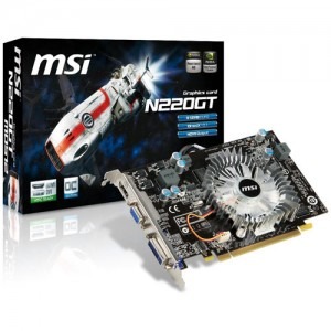 MSI GeForce GT220 512MB DDR2 128-bit