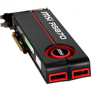 MSI Radeon HD5870 1GB GDDR5 256-bit