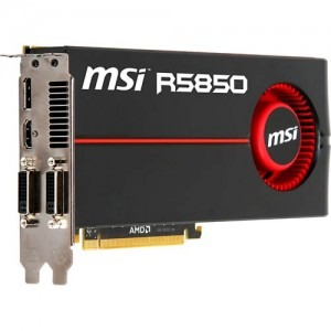 MSI Radeon HD5850 1GB GDDR5 256-bit