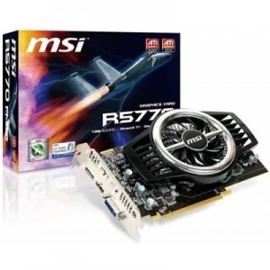 MSI Radeon HD5770 1GB GDDR5 128-bit
