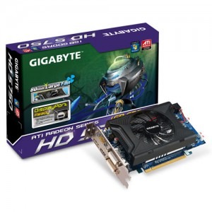 GIGABYTE Radeon HD5750 1GB GDDR5 128-bit
