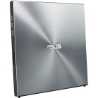 Unitate optica notebook ASUS SDRW-08U5S-U DVD writer extern 8X ultra-subtire 12.9mm, suport M-DISC, compatibil cu Windows si Mac OS, ASUS Webstorage gratuit 12 luni, Nero BackItUp, E-Green, Argintiu