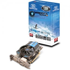 Sapphire Radeon HD5770 Vapor-X 1GB GDDR5 128-bit