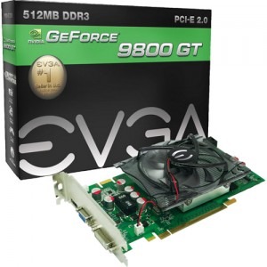 EVGA GeForce 9800GT 512MB DDR3 256-bit