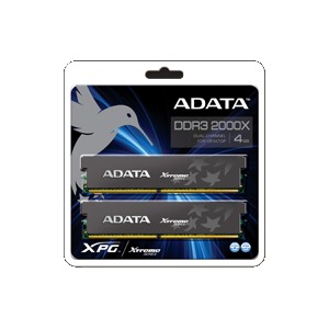 ADATA 4GB DDR3 2000MHz CL9 X series dual channel kit