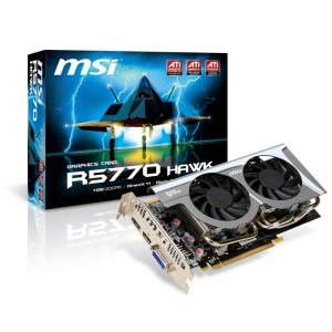 MSI Radeon HD5770 Hawk 1GB GDDR5 128-bit