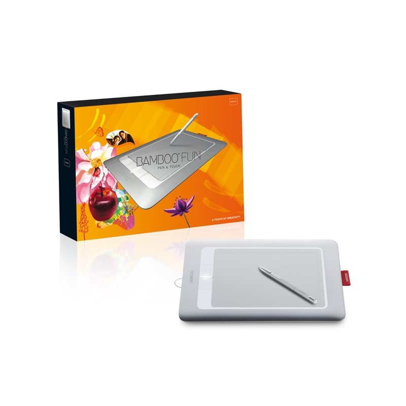 Wacom Bamboo Fun Pen And Touch Small Cth 461 Tableta grafica WACOM Bamboo Fun S Pen & Touch CTH-461-EN - PC Garage
