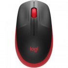 Mouse Logitech M190, Wireless, Red