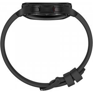 Samsung Galaxy Watch 4 Classic, 42 mm, otel negru, curea silicon negru, Wi-Fi, Bluetooth, GPS, NFC, rezistent la apa
