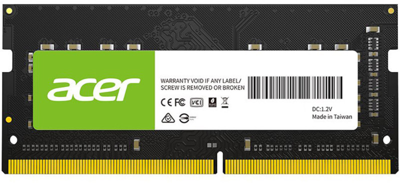 Memorie notebook Acer 8GB, DDR4, 3200MHz, CL22, 1.2v