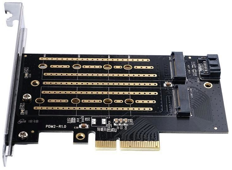 Adaptor Orico PDM2 1x PCI-E Male - 2x M.2 PCI-E SSD