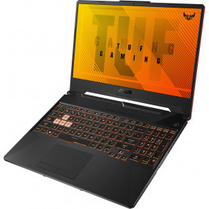 ASUS Gaming 15.6'' ASUS TUF A15 FA506IU, FHD 144Hz, Procesor AMD Ryzen™ 7 4800H (8M Cache, up to 4.20 GHz), 16GB DDR4, 512GB SSD, GeForce GTX 1660 Ti 6GB, No OS, Bonfire Black