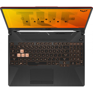 ASUS Gaming 15.6'' TUF A15 FA506II, FHD, Procesor AMD Ryzen™ 5 4600H (8M Cache, up to 4.0 GHz), 8GB DDR4, 512GB SSD, GeForce GTX 1650 Ti 4GB, No OS, Bonfire Black