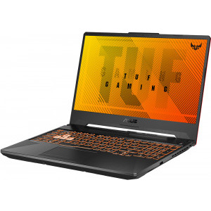 ASUS Gaming 15.6'' ASUS TUF A15 FA506II, FHD, Procesor AMD Ryzen™ 7 4800H (8M Cache, up to 4.2 GHz), 8GB DDR4, 512GB SSD, GeForce GTX 1650 Ti 4GB, No OS, Bonfire Black