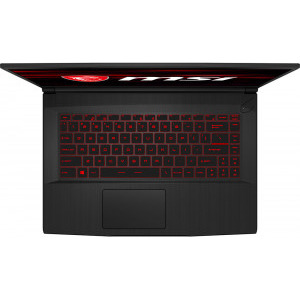 MSI Gaming 15.6'' GF65 Thin 10SER, FHD 144Hz, Procesor Intel® Core™ i5-10300H (8M Cache, up to 4.50 GHz), 8GB DDR4, 512GB SSD, GeForce RTX 2060 6GB, No OS, Black