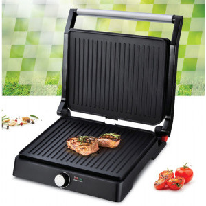 Heinner Gratar electric, HEPG-F2000BKSS, 2000W, Negru/Gri