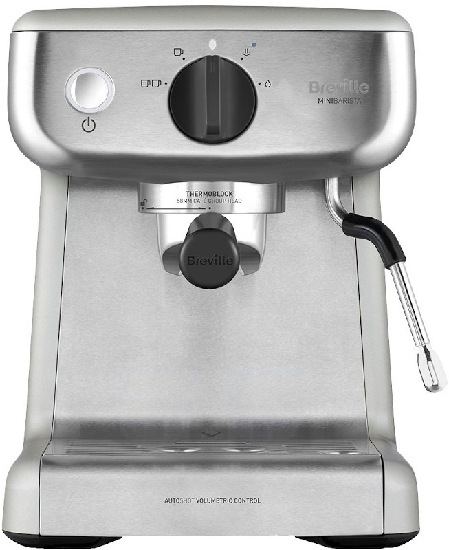 Espressor de cafea Breville Barista Mini VCF125X-01, 1450W, 15bar, 2L