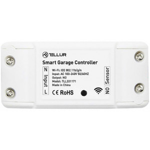 Tellur Kit control usa garaj WiFi, Alb