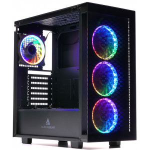 Gaming [AlphaGear] Aeris, Intel i5 11400F 2.6GHz, 16GB DDR4, 1TB SSD, RTX 2060 6GB GDDR6, Iluminare RGB