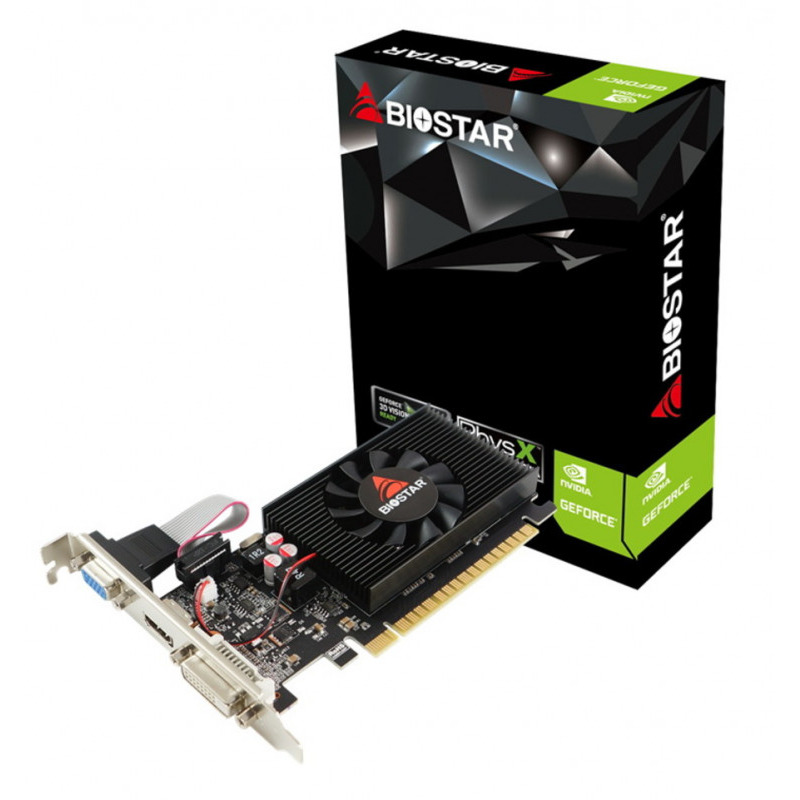 Placa video Biostar GeForce GT 710 2GB DDR3 64-bit - PC Garage