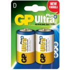 GP Batteries Ultra Plus Alkaline D (LR20) 2buc
