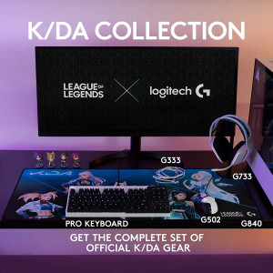 Logitech G733 Lightspeed Wireless RGB K/DA Edition