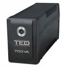 UPS TED 700VA, LED, Schuko