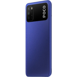 Xiaomi Poco M3, Snapdragon 64GB, 4GB RAM, Dual SIM, 4G, 48MP AI Triple Camera, Dual speakers, Baterie 6000 mAh, Cool Blue