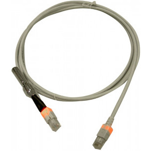 Schrack CAT6a Patch Cable S/FTP cu LED 50m gri