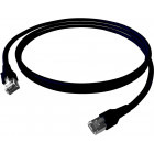 Cablu retea Schrack CAT6a Patch Cable S/FTP 2m negru