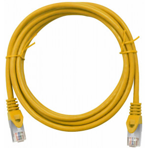 Schrack Cat.5 Patch Cable SF/UTP 5m galben