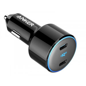 Anker PowerDrive+ III Duo, 48W, 2x USB-C, PowerIQ 3.0, PowerDelivery, Black