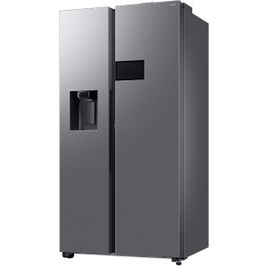 Samsung RS90F65EDTEO, 621 L, Clasa D, Full No Frost, Digital Inverter, AI Home, All Around Cooling, Metal Cooling, AI Energy, SmartThings, Dozator de apa & gheata, Control electronic, 178 cm, Inox