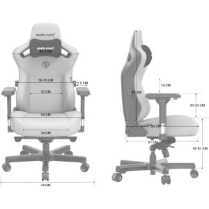 Anda Seat Kaiser 3 XL Visiniu