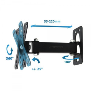 Esperanza Horus ERW011 12 - 50 inch, negru
