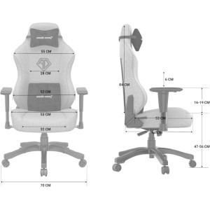 Anda Seat Phantom 3 L Negru