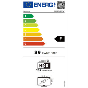 Samsung Smart TV Neo QLED QE65QN90F Seria QN90F 163cm negru 4K UHD HDR