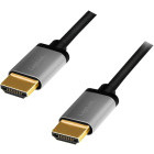 Cablu video Logilink CHA0101 HDMI Male - HDMI Male, v2.0, 2 m, Negru