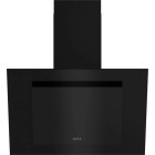 Hota Arctic decorativa AHI6332B, Putere absorbtie 320 m3/h, 3 trepte de viteza, Iluminare LED, 60 cm, Negru