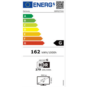 Samsung Smart TV QLED QE85Q7F2 Seria Q7F2 214cm negru 4K UHD HDR