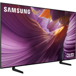 Samsung Smart TV OLED QE55S85FA Seria S85F 138cm negru 4K UHD HDR