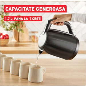 Tefal Subito KO5S08E0, 2400W, 1.7L, Negru